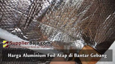 Harga Aluminium Foil Atap di Bantar Gebang