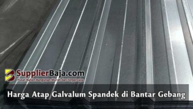 Harga Atap Galvalum Spandek di Bantar Gebang