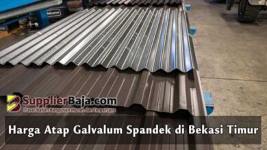 Harga Atap Galvalum Spandek di Bekasi Timur