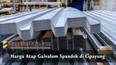 Harga Atap Galvalum Spandek di Cipayung