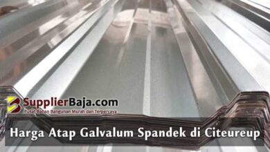 Harga Atap Galvalum Spandek di Citeureup