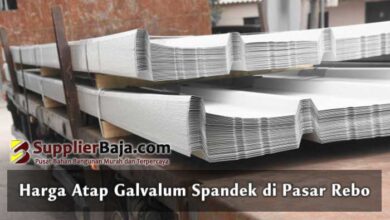 Harga Atap Galvalum Spandek di Pasar Rebo