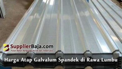 Harga Atap Galvalum Spandek di Rawa Lumbu