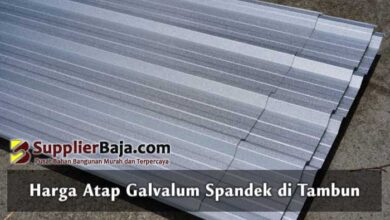 Harga Atap Galvalum Spandek di Tambun