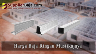 Harga Baja Ringan Mustikajaya