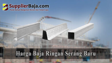 Harga Baja Ringan Serang Baru